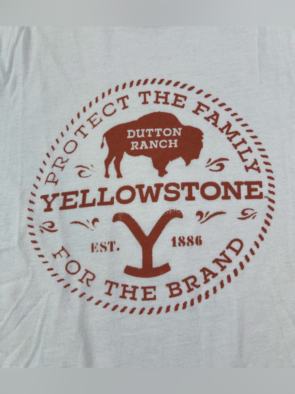Women’s Wrangler Yellowstone Dutton Ranch White Shirt Meidum - Picture 4 of 6